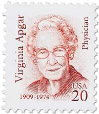 Virginia Apgar Briefmarke